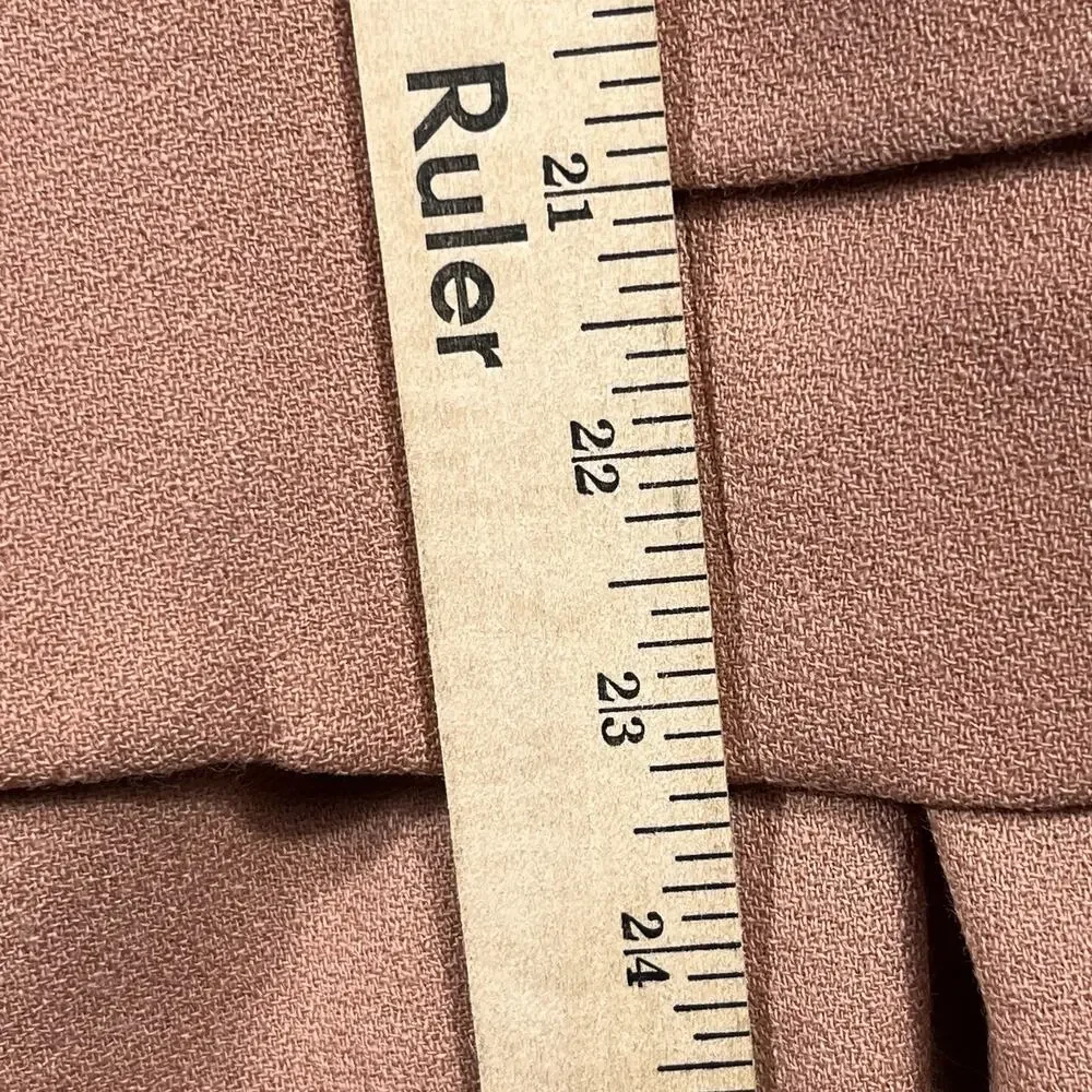 Jones New York‎ Beige Blazer & Skirt Suit Set 100% Wool Work Career Size 14 - Picture 5 of 12